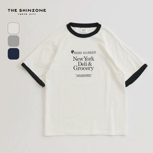 �y���X�g1�_�z�U �V���]�[�� �t���b�V���}�[�P�b�g�����K�[TEE THE SHINZONE FRESH MARKET RINGER TEE ���f�B�[�X �E�B�����Y 26SMSCU12 �g�b�v�X ���� T�V���c ������� �L�����v �A�E�g�h�A