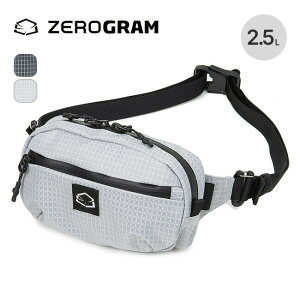 �[���O���� �����f�BLT�t�@�j�[�o�b�O ZEROGRAM LUNDY LT Fanny Pack 2.5L �T�u�o�b�O �q�b�v�o�b�O �N���X�{�f�B�o�b�O �|�[�` �y�� UL �o�R ������� �L�����v �A�E�g�h�A