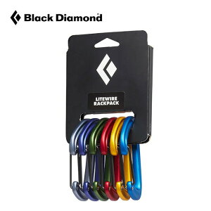 �u���b�N�_�C�������h ���C�g���C���[ ���b�N�p�b�N Black Diamond Lite Wire Lack Pack BD10404001 �J���r�i �N���C�~���O ���S���� �L�����v �A�E�g�h�A