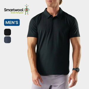 �X�}�[�g�E�[�� �A�N�e�B�u���b�V���|�� �����Y Smartwool Men's Active Mesh Polo SW60106 �|���V���c �g�b�v�X ���� �X�|�[�c �S���t �L�����v �A�E�g�h�A