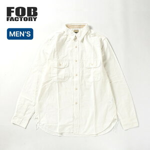 �ySALE Max30%OFF�z�G�t�I�[�r�[�t�@�N�g���[ OX���[�N�V���c FOB FACTORY �����Y F3496 �g�b�v�X �J�b�^�[�V���c ���� ������� �L�����v �A�E�g�h�A