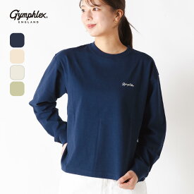 ジムフレックス クルーネックP.O. 16/-コットンジャージー Gymphlex CREW NECK P.O. 16/- COTTON JERSEY ウィメンズ レディース #GY-C0486 HKT トップス 長袖 ロングスリーブ ロングTシャツ ロンT カットソー おしゃれ キャンプ アウトドア