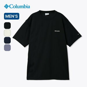 �R�����r�A ���C�N�A���[�w�b�h�V���[�g�X���[�u�e�B�[ �����Y Columbia LAKE ARROW HEAD SHORT SLEEVE TEE XM9614 �g�b�v�X T�V���c ���� �V���v�� UV�J�b�g ���O���΍� �^�E�����[�X ���s �g���x�� �L����