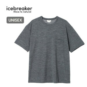 �A�C�X�u���[�J�[ 150SS�|�P�b�gTee ���j�Z�b�N�X Icebreaker 150SS POCKET TEE UNISEX �����Y ���f�B�[�X �E�B�����Y IB0A57H3 T�V���c ���� �V���v�� ������� �L�����v �A�E�g�h�A