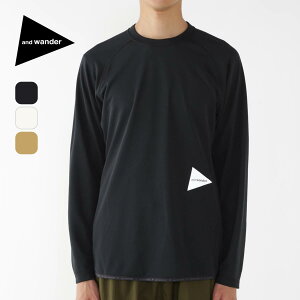 �A���h�����_�[ �p���[�h���C�W���[�W�[���O����LS T and wander power dry jersey raglan LS T ���j�Z�b�N�X �����Y ���f�B�[�X 5746964030 �x�[�X���C���[ ���@ ���� �C���i�[ �����O�X���[�u �g�b�v�X ��