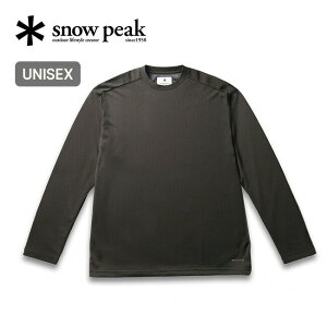 �ySALE Max30%OFF�z�X�m�[�s�[�N �C���Z�N�g�V�[���h���b�V��L/S T�V���c snow peak Insect Shield Mesh L/S T-Shirt �����Y ���f�B�[�X ���j�Z�b�N�X CS-26SU018 �e�B�V���c ����T ���� �����O�X���[�u �h�� ���b