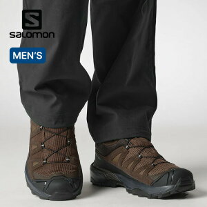 �T������ X�E���g��360LTR GTX �����Y SALOMON X ULTRA 360 LEATHER GORE-TEX �C �X�j�[�J�[ �n�C�L���O ������� �L�����v �A�E�g�h�A
