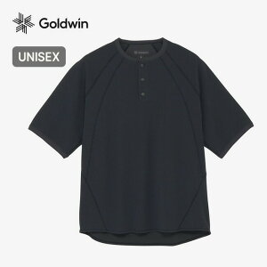�S�[���h�E�B�� ���b�V��WF�A�N�`�m�C�h�w�����[�l�b�NT�V���c ���j�Z�b�N�X GOLDWIN Mesh Waffle Actinoid Henley Neck T-Shirt �����Y ���f�B�[�X �E�B�����Y GL66143 �g�b�v�X �e�B�V���c ���� �V���[�g�X