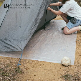 ゴッサマーギア ポリクロテントフットプリント Gossamer Gear Polycryo Tent Footprint GSCU0120-900 グランドシート グラウンドシート テントシート 防水シート 敷き物 軽量 雨対策 テント泊 登山 旅行 トラベル キャンプ アウトドア