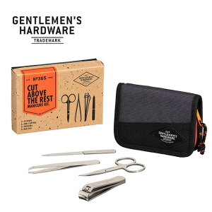 WFg}n[hEFA }jLALbg Gentlemen's Hardware Manicure Kit GEN365 ܐ؂ sZbg tFX Mtg  Lv AEghA