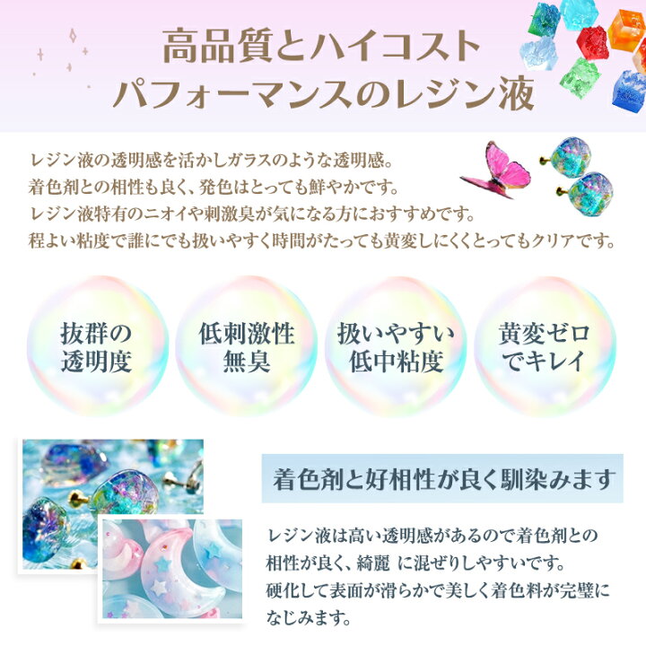 楽天市場】レジンセット レジン液 着色剤 12点セット レジン着色剤 10 