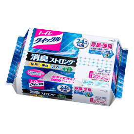 トイレクイックル 消臭ストロングつめかえ用 20枚入（ミシン目入40カット）