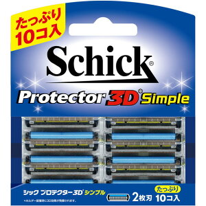 シック プロテクター3D シンプル 替刃 10個