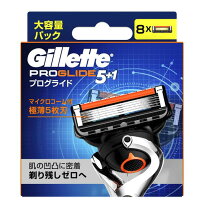 楽天市場】ジレット フュージョン5＋1 プログライド 替刃 8コの通販
