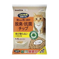 【ポイント10倍】ニャンとも清潔トイレ 脱臭・抗菌チップ 大きめの粒 4.4L