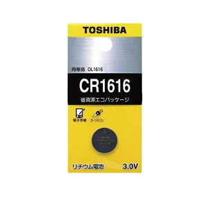 ���� TOSHIBA ���`�E���R�C���d�r 3V CR1616EC