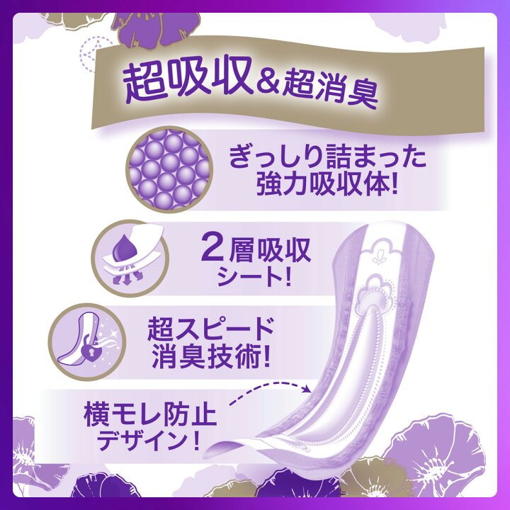 楽天市場】P＆G ウィスパーうすさら安心 特に多い時安心 220cc 18枚 