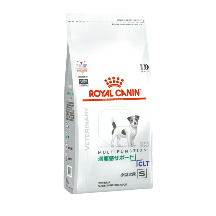 楽天市場】犬用 満腹感サポート+CLT小型犬用 3kgx1(4bg/cs)【ロイヤル 