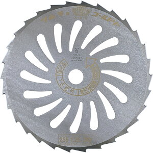 刈払機用刈刃 笹刈刃 16窓付 ミガキ 1437 メーカー直送 ▼返品・キャンセル不可【他商品との同時購入不可】