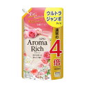 ライオン ソフラン アロマリッチ ダイアナ（フェミニンローズアロマの香り） 詰め替え用 ウルトラジャンボ 1520ml 【6個セット】