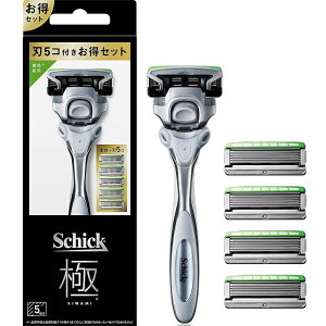 シック 極 敏感肌 ホルダー コンボパック 本体刃付き+替刃4個付