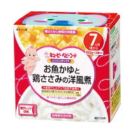 ◆キユーピー にこにこボックス NA-75 お魚かゆと鶏ささみの洋風煮 7ヶ月〜 60g×2