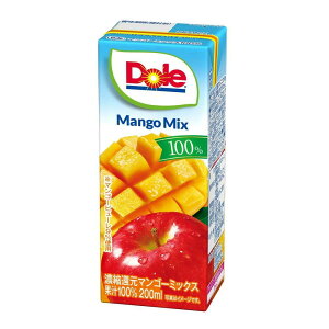 ◆雪印メグミルク Dole マンゴーミックス 200ml 【18個セット】