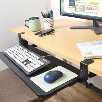 楽天市場】startech.com スライド式キーボードトレイ エルゴノミクス 