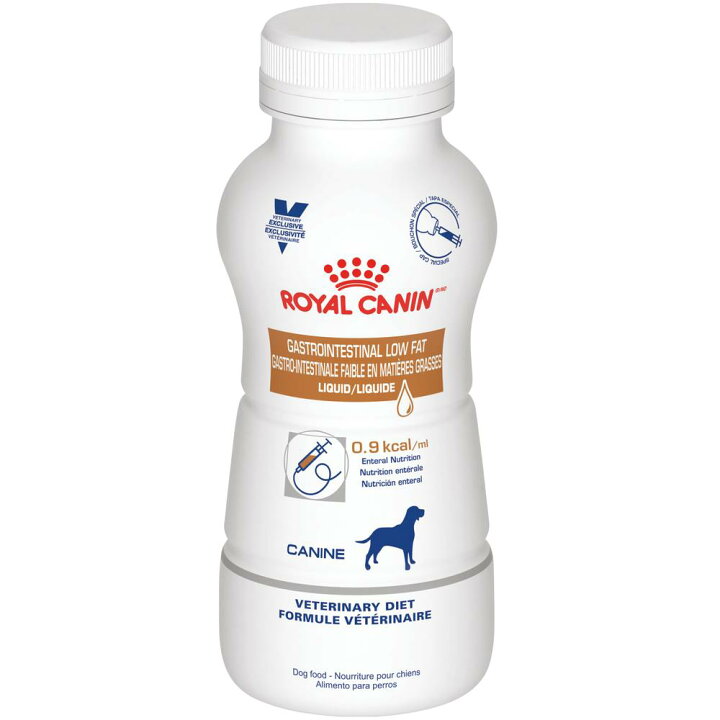楽天市場】犬用 消化器サポート 低脂肪 リキッド 237mL×4本【ロイヤル 