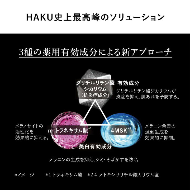 楽天市場】【医薬部外品】資生堂 HAKU（ハク） メラノフォーカスIV 45g 
