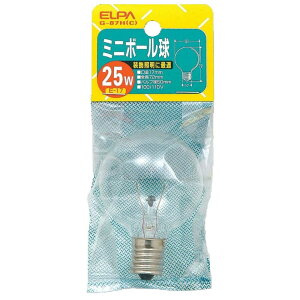 �G���p ELPA �~�j�{�[���� ���M�d�� E17 25W G-87H�iC�j