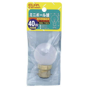 Gp ELPA ~j{[ Md COƖp B22D 40W G-8014HiFj