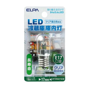 Gp ELPA LED①Ɍɓ LED ȃGl E12 1.2W LDT1CN-G-E17-G135