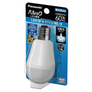 pi\jbN Panasonic LEDdE17Lzx[VbN60 LED d F (P)LDA7DGE17SK6X