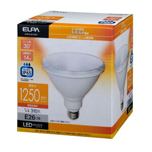 �G���p ELPA LED�d�� �r�[���` LED �ȃG�l ���O E26 14W LDR14L-M-G057