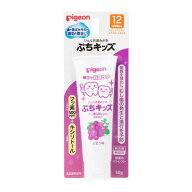 【医薬部外品】ピジョン 親子で乳歯ケア ジェル状歯みがき ぷちキッズ ぶどう味 50g