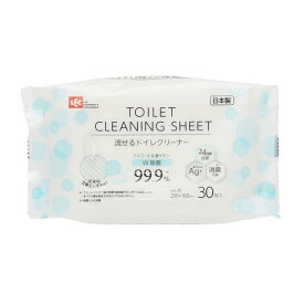 レック 流せるトイレクリーナー 30枚入り 【5個セット】