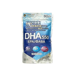 y@\\HizSUNSTYLE PREMIUM DHA550 EPA^GABA 60 360