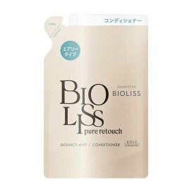 【ポイント10倍】コーセー ビオリス ピュアレタッチ ぺたふぅわ コンディショナー つめかえ 340ml