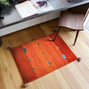 �M���b�x�}�b�g GABBEH D16 �I�����W 45×75cm �y�����i�z �ԕi�E�L�����Z���E�����i�Ɠ����w���͕s��