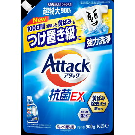 花王 アタック 抗菌EX つめかえ用 900g