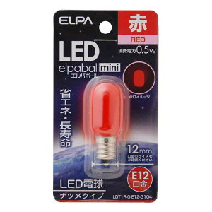 Gp ELPA LEDd ic`  ȃGl E12 LDT1R-G-E12-G104