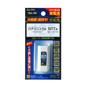 Gp ELPA eʒ[dr db@p Ɏg TSA-125