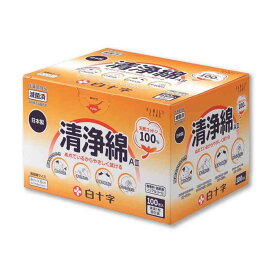 【医薬部外品】白十字 FC 清浄綿A2 100包入