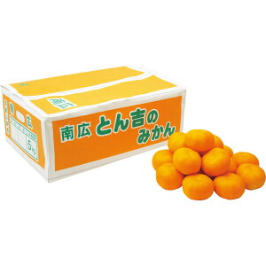 【ポイント10倍】◆【お歳暮限定】和歌山県産とん吉のみかん(5kg)◇メーカー直送 ▼返品・キャンセル不可【他商品との同時購入不可】