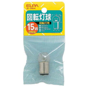 Gp ELPA ] 110V 15W NA BA15D G-35H 110V^15W