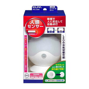 �����d�� �G���p ELPA LED�Z���T�[�t���C�g PM-L750W