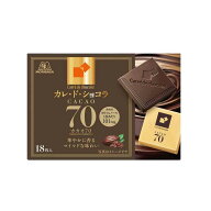 ◆森永製菓 カレ・ド・ショコラ カカオ70 18枚 【12個セット】