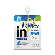 ◆森永製菓 inゼリー ジュニアエネルギー サイダー味 180g 【6個セット】