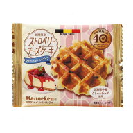 ◆マネケン ストロベリーチーズケーキワッフル 1個 【12個セット】